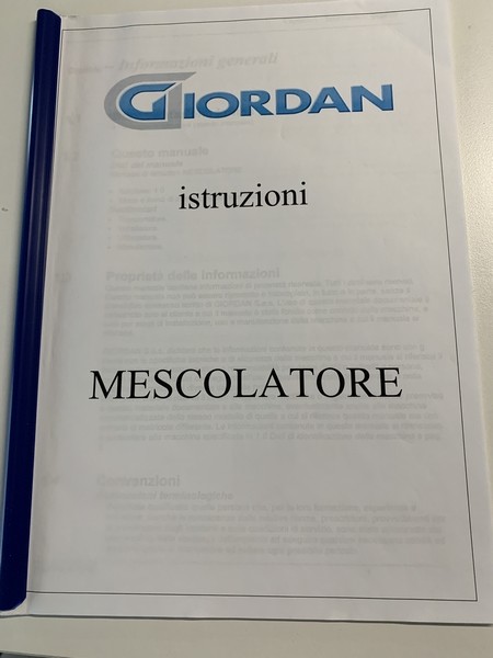 6#5061 Mescolatore riscaldato Giordan in vendita - foto 11
