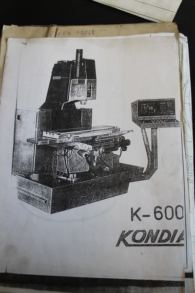 5#5074 Fresatrice Universale CNC Kondia in vendita - foto 9