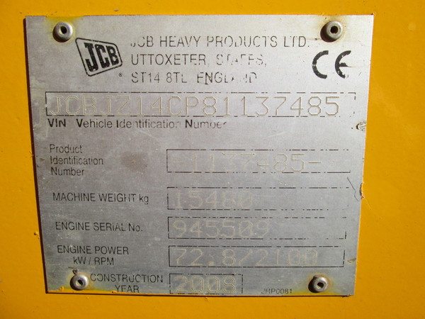 15#5085 Escavatore cingolato JCB in vendita - foto 20