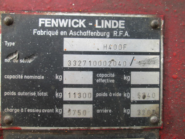 8#5085 Carrello elevatore Linde in vendita - foto 6