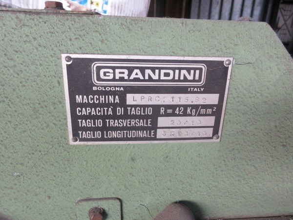 10#5095 Spianatrice Grandini in vendita - foto 5