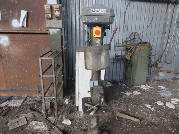 12#5095 Trapano a colonna Bimak e troncatrice Thomas in vendita - foto 1