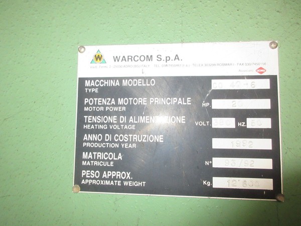 8#5095 Cesoia Warcom in vendita - foto 12