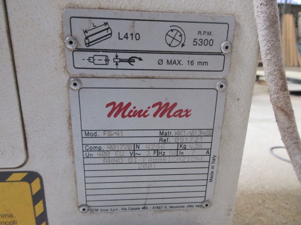 5#5097 Pialla a filo Mini Max e aspiratore segatura in vendita - foto 7