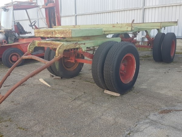25#5098 Rimorchio con cassone in vendita - foto 2