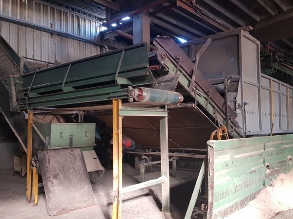 40#5098 Impianto macinatore scarti e pallettizzatore in vendita - foto 1