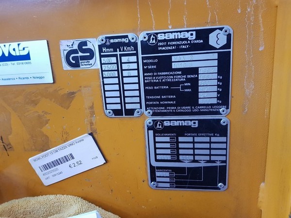6#5101 Scaffalature leggere e transpallet in vendita - foto 7