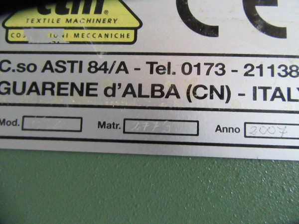 4#5113 Macchina taglia pezze CTM in vendita - foto 3