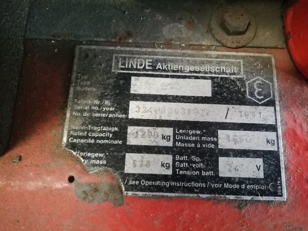 9#5122 Carrello elevatore Linde in vendita - foto 4