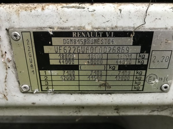 3#5124 Trattore stradale Renault in vendita - foto 5