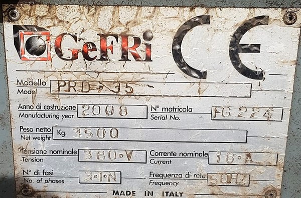 14#5141 Profilatrice Gefri in vendita - foto 10
