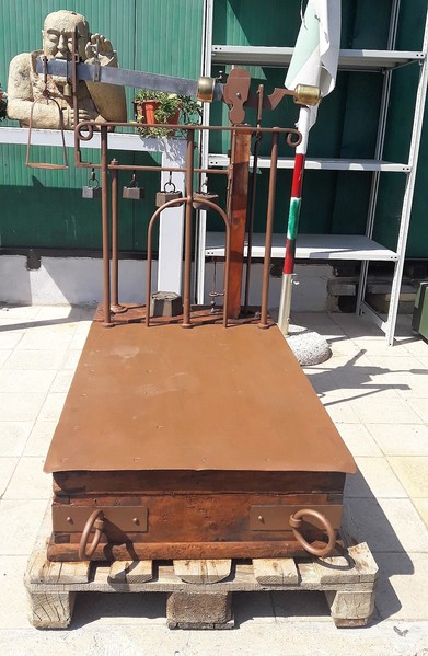 22#5141 Bascula in ferro legno in vendita - foto 1