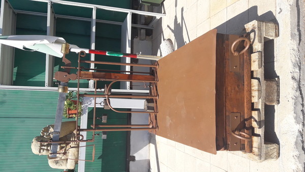 22#5141 Bascula in ferro legno in vendita - foto 2