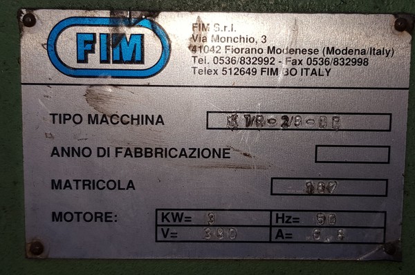 5#5141 Punzonatrice FIM versa in vendita - foto 5
