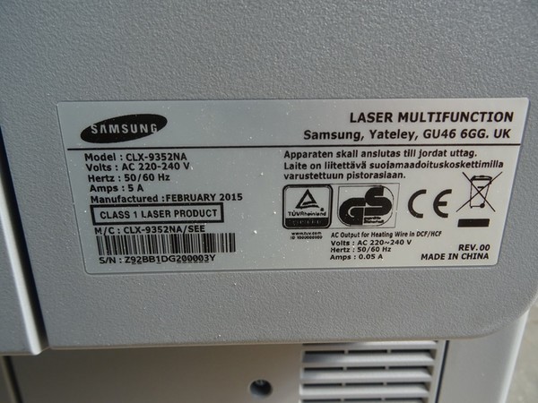1#5160 Stampante Samsung Multixpress C9352 in vendita - foto 11