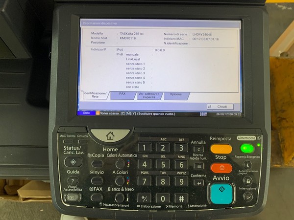 6#5160 KYOCERA TASKALFA 2551 CI in vendita - foto 9