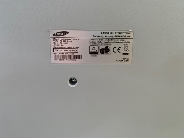 7#5160 SAMSUNG SLX4250 in vendita - foto 6