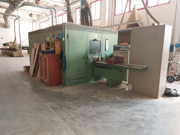 5#5191 Scorniciatrice Weinig con cabina insonorizzata Imas in vendita - foto 4