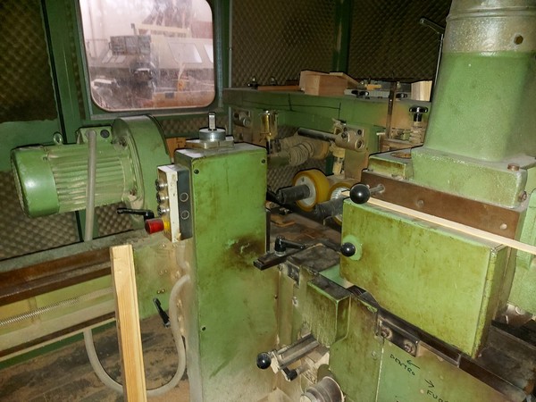 5#5191 Scorniciatrice Weinig con cabina insonorizzata Imas in vendita - foto 9