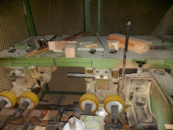 5#5191 Scorniciatrice Weinig con cabina insonorizzata Imas in vendita - foto 10