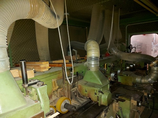 5#5191 Scorniciatrice Weinig con cabina insonorizzata Imas in vendita - foto 12