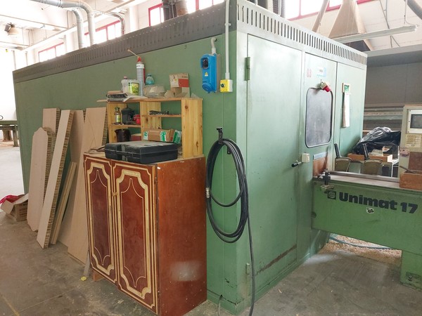 5#5191 Scorniciatrice Weinig con cabina insonorizzata Imas in vendita - foto 17
