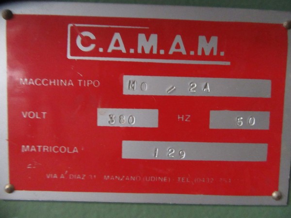 20#5195 Mortasatrice Camam in vendita - foto 2