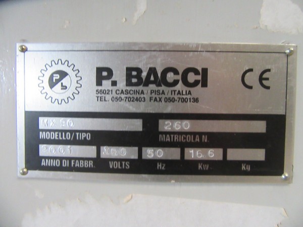 21#5195 Mortasatrice oscillante Bacci in vendita - foto 3