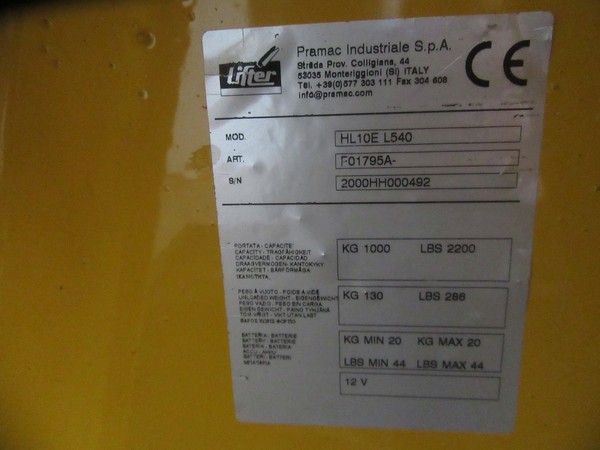 5#5195 Transpallet in vendita - foto 3