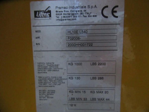 5#5195 Transpallet in vendita - foto 25