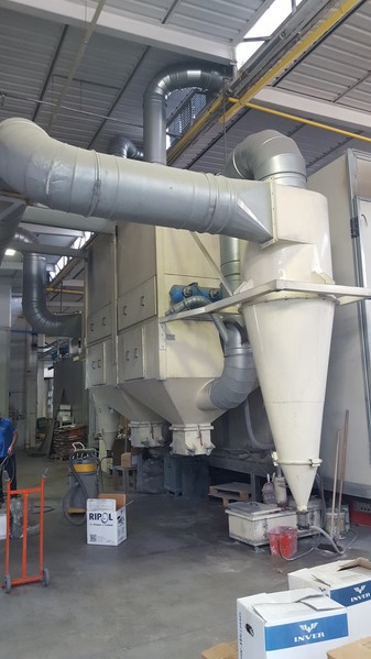 1#5198 Impianto di verniciatura a polveri in vendita - foto 1