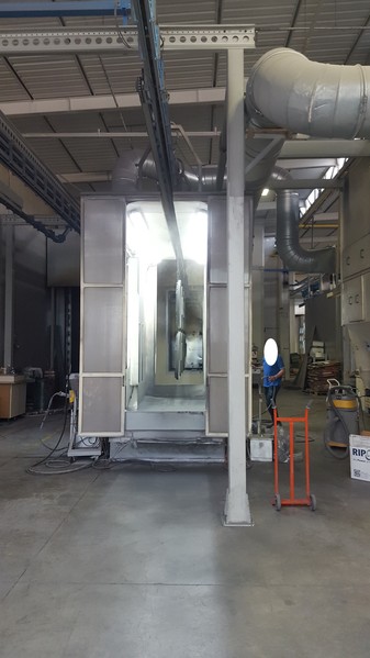 1#5198 Impianto di verniciatura a polveri in vendita - foto 6