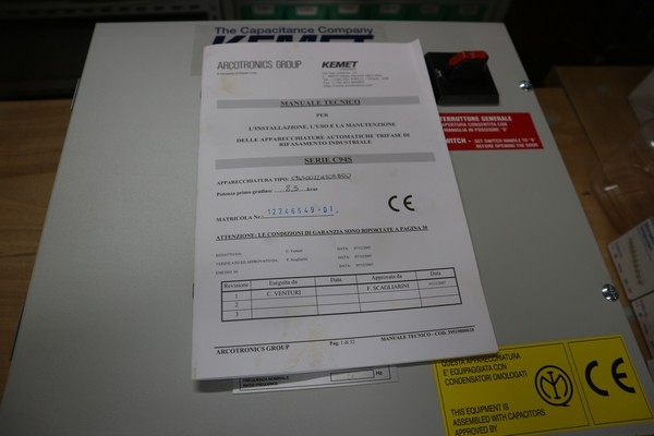 19#5203 Elementi rifasamento in vendita - foto 9