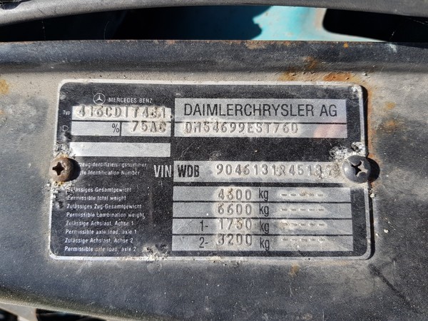 2#5220 Furgone Mercedes 413 in vendita - foto 17