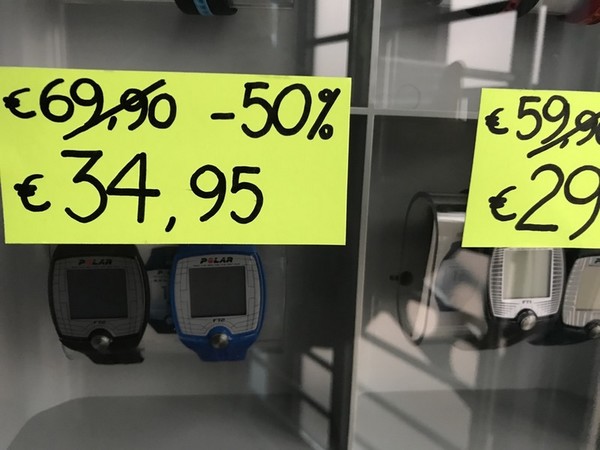 15#5221 Accessori di misurazione Polar e Shimano in vendita - foto 11