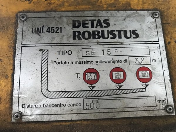 3#5221 Carrello elevatore Robustus in vendita - foto 7
