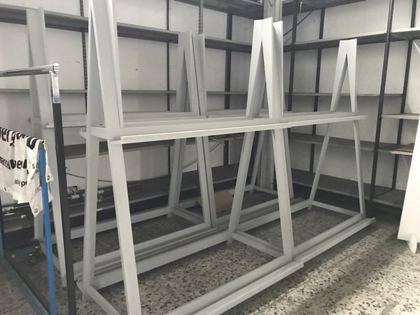 4#5221 Scaffalature e cavalletti metallici in vendita - foto 84