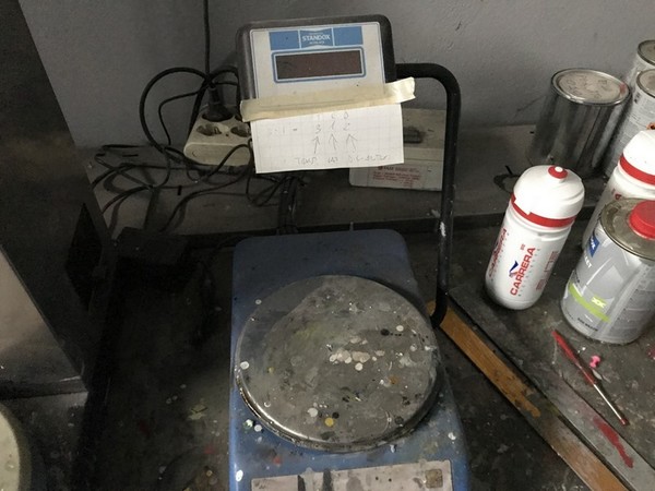 7#5221 Postazione di verniciatura con forno in vendita - foto 4