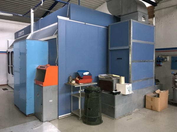 7#5221 Postazione di verniciatura con forno in vendita - foto 14