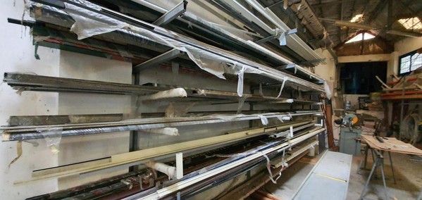 200#5222 Giacenze magazzino per lavorazione infissi in vendita - foto 16