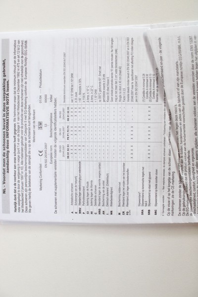 35#5237 Calzature sanitarie Safe Way KG069 in vendita - foto 5