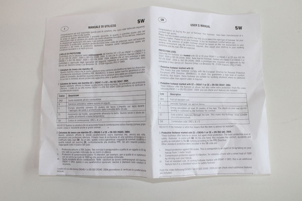 41#5237 Calzature sanitarie Safe Way K018 in vendita - foto 3