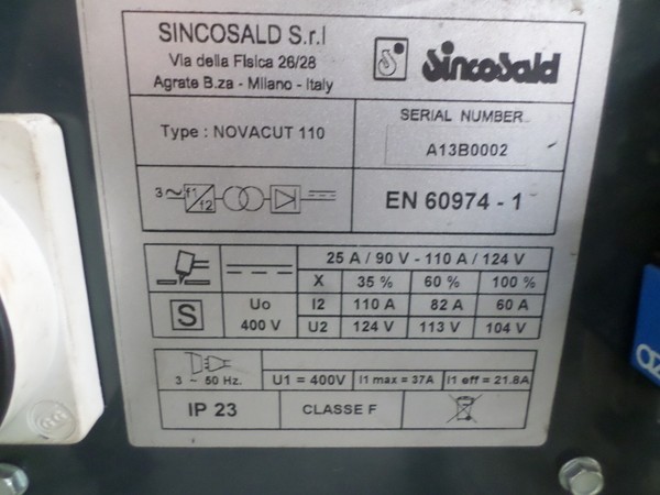 1#5238 Saldatrici Sincosald e carrello motorizzato Air Liquide in vendita - foto 6