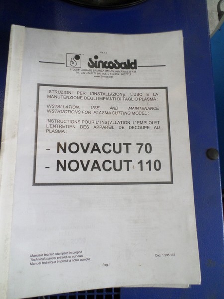 1#5238 Saldatrici Sincosald e carrello motorizzato Air Liquide in vendita - foto 24
