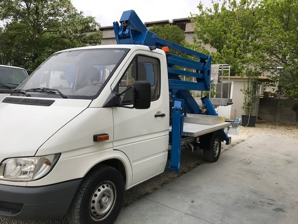 1#5244 Piattaforma CTE Sequani Z20E autocarrata su Mercedes in vendita - foto 2