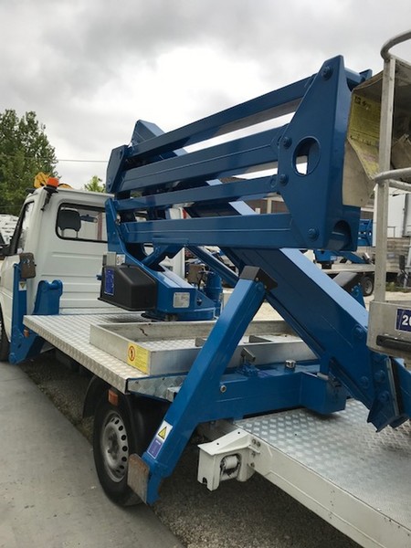 1#5244 Piattaforma CTE Sequani Z20E autocarrata su Mercedes in vendita - foto 7