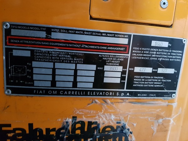5#52510 Carrello elevatore Pimespo in vendita - foto 6