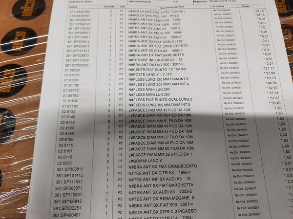 1#5256 Cessione di azienda dedita al commercio di ricambi per automobili e motocicli in vendita - foto 187