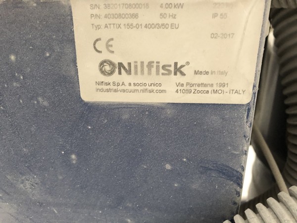 29#5257 Aspiratore industriale Nilfisk  in vendita - foto 2