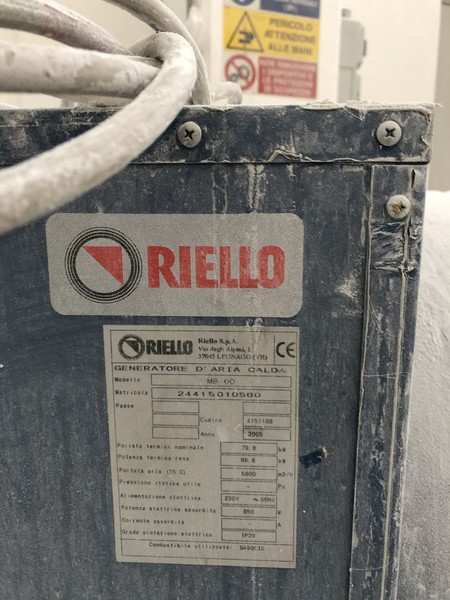 34#5257 Generatore Riello MB 60 in vendita - foto 2